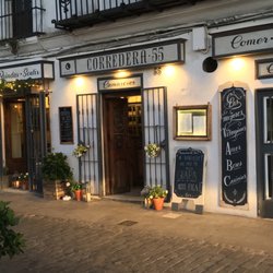Corredera 55 - The outside of the restaurant