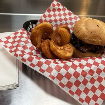 Chip Off the Block Deli - Brisket sandwich and sidewinder fries - Delis Near Me - Las Vegas, Nevada Chip Off the Block Deli - Brisket sandwich and sidewinder fries - Delis Near Me - Las Vegas, Nevada