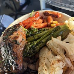 Salmon Garden Bowl