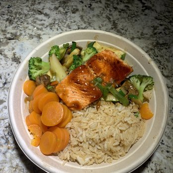Katana Kitchen - Teriyaki Salmon - Japanese Near Me - Statesville, North Carolina
