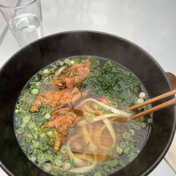 Raku - Toriten (fried chicken) Udon - Japanese Near Me - New York, New York Raku - Toriten (fried chicken) Udon - Japanese Near Me - New York, New York