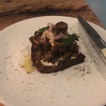 Launderette - Oyster Mushroom Toast - New American Near Me - Austin, Texas