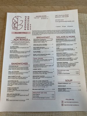 Menu photo 4 Garden & Grounds Bistro Baltimore, MD Menu photo 4 Garden & Grounds Bistro Baltimore, MD
