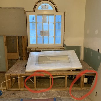 Jenkins Restorations - A tub they ordered sat in my garage for two months prior to anyone measuring it. It didnt fit. - General Contractors Near Me - Chantilly, Virginia Jenkins Restorations - A tub they ordered sat in my garage for two months prior to anyone measuring it. It didnt fit. - General Contractors Near Me - Chantilly, Virginia