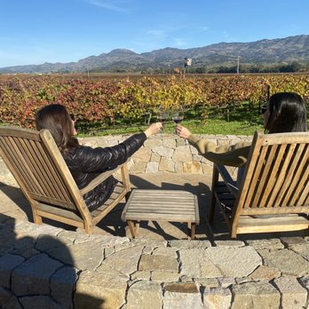 Robert Biale Vineyards - Patio View - Wine Tours Near Me - Napa, California