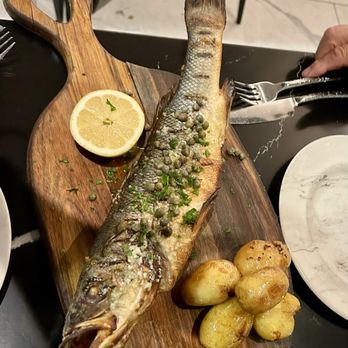 Nando Ristorante Enoteca - Branzino! With lemon Yukon baby potato's. - Italian Near Me - Boston, Massachusetts