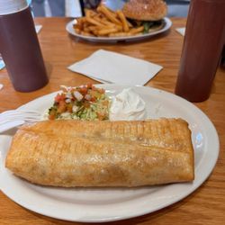 Sammy's Mexican Grill - Chimichanga.