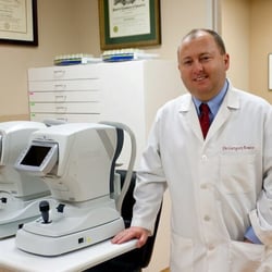 Gregory Fowler Optometry - Dr. Fowler at work!