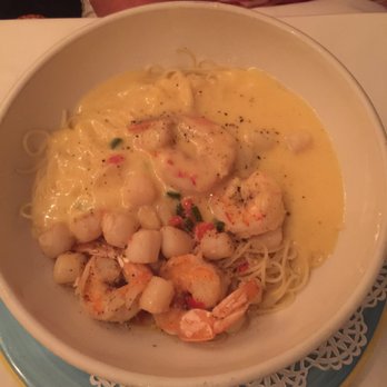 Cafe Sole - Shrimps & scallops pasta - Seafood Near Me - Key West, Florida