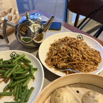 M Dumpling - sautéed green beans with garlic, house special stir fried noodle, and original pork soup dumplings... - Noodles Near Me - San Ramon, California M Dumpling - sautéed green beans with garlic, house special stir fried noodle, and original pork soup dumplings... - Noodles Near Me - San Ramon, California