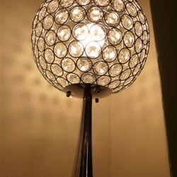 Oceana Massage - The light this lamp reflects in my studio is so cool!