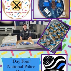 Station Donuts - Custom donuts for National Police Week