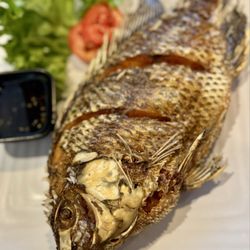 Joyful House Vietnamese Cuisine And Seafood - Ca Ro Phi Chien - Fried Tilapia Fish