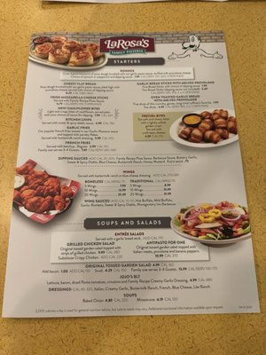 Menu photo 1 LaRosa's Pizza Covington Covington, KY Menu photo 1 LaRosa's Pizza Covington Covington, KY