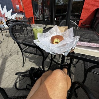 Foundry Provisions - Matcha Latte All Day Breakfast Sandwich - Coffee & Tea Near Me - Indianapolis, Indiana