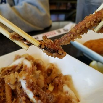 Ryujin Ramen - Geso - Deep fried squid legs Tentacle fight - Ramen Near Me - Sacramento, California Ryujin Ramen - Geso - Deep fried squid legs Tentacle fight - Ramen Near Me - Sacramento, California