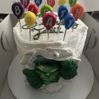 Bake My Day - Hulk cake - Custom Cakes Near Me - Long Beach, California