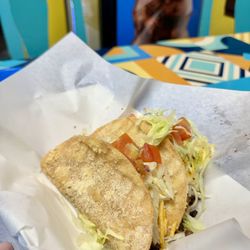 Pierpont Tacos - Parmesan crusted tacos
