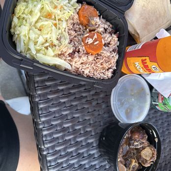 Negril - Silver Spring - Oxtail, rice, and cabbage - Caribbean Near Me - Silver Spring, Maryland