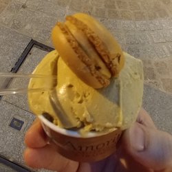 Amorino - Pistachio gelato from Amorino