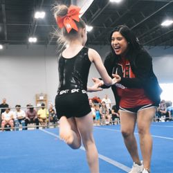 Coach Karen is an amazing coach/teacher and friend building the confidence and strength in each little or big kiddo that crosses her path .