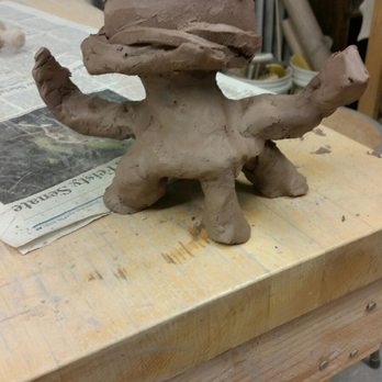 La Mano Pottery - Trying to be funny w\ my Hand-Throwing creation. - Art Schools Near Me - New York, New York