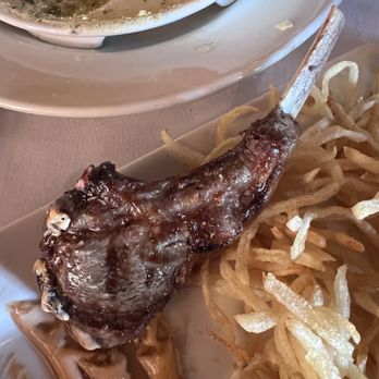 Myron's Prime Steakhouse - Lamb lollipop (there were 3) really enjoyed them - Steakhouses Near Me - San Antonio, Texas Myron's Prime Steakhouse - Lamb lollipop (there were 3) really enjoyed them - Steakhouses Near Me - San Antonio, Texas