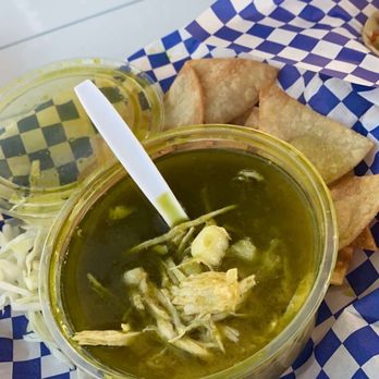 Munch Park - This right here Pozole Verde hands down my favorite of the night.  Oh the tomatillo amazingness! - Food Court Near Me - Fredericksburg, Texas