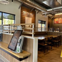 Habit Burger & Grill - Entry way with order kiosk