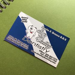 SB Valley Dentistry - Their business card !!