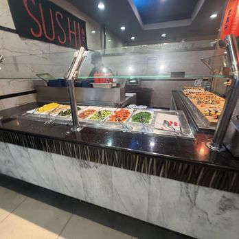 Flaming Seafood Buffet - Sushi area - Buffets Near Me - Norwalk, California