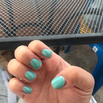 Sen Nails - Regular nail polish mani after 1 week - Nail Salons Near Me - Saugus, Massachusetts
