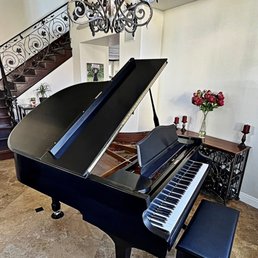 Our gorgeous new Samick SIG-57 courtesy of Chris and the crew at Piano Empire Our gorgeous new Samick SIG-57 courtesy of Chris and the crew at Piano Empire