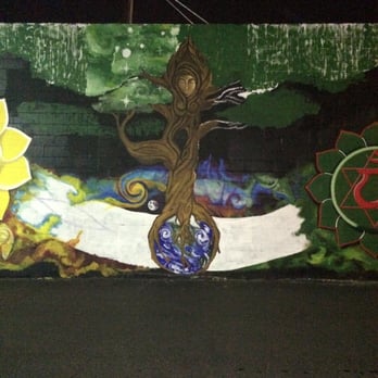 Solfire Yoga - Part of wall mural out side - Yoga Near Me - Sacramento, California Solfire Yoga - Part of wall mural out side - Yoga Near Me - Sacramento, California