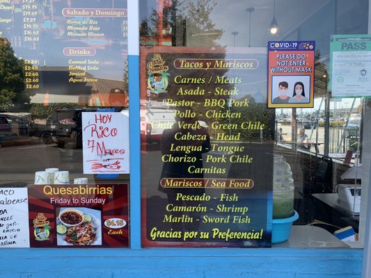 Menu photo 4 Mi Lindo Sinaloa Fremont, CA
