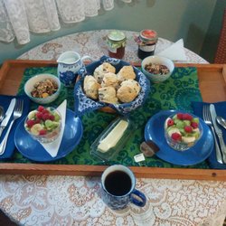 Black Berry Patch Bed and Breakfast - Scones breakfast