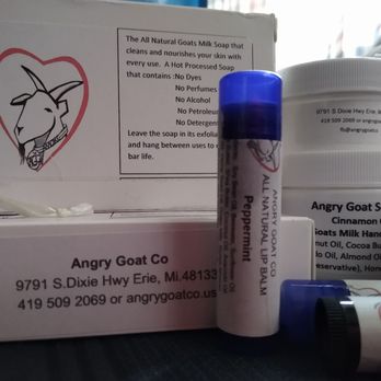 Angry Goat - the contents of an angry goat company product - Cosmetics & Beauty Supply Near Me - Erie, Michigan Angry Goat - the contents of an angry goat company product - Cosmetics & Beauty Supply Near Me - Erie, Michigan