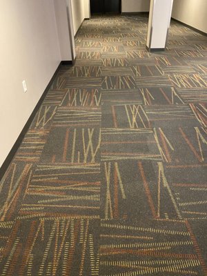 Theatre carpets and strip and wax - This was one of our recent projects at a local theatre there carpets were in need of some love and there party rooms needed a shine no job to big ! No job to small let’s create clean spaces together !