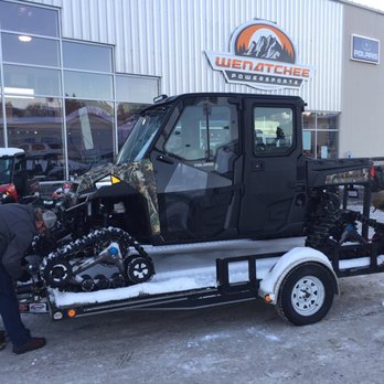 Wenatchee Powersports - 2017 Polaris Ranger XP 1000 Crew camo with front full glass doors and tracks. - Motorcycle Dealers Near Me - Wenatchee, Washington Wenatchee Powersports - 2017 Polaris Ranger XP 1000 Crew camo with front full glass doors and tracks. - Motorcycle Dealers Near Me - Wenatchee, Washington