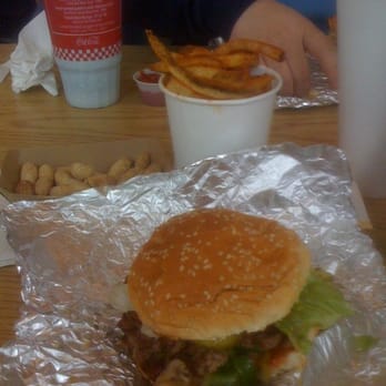 Five Guys - Little burger and Cajun fries. - Burgers Near Me - Fremont, California