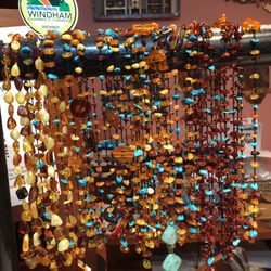 European Craft - Cheery Polish Amber & Turquoise necklaces