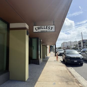 Chillest Shave Ice - Outside - Shaved Ice Near Me - Honolulu, Hawaii