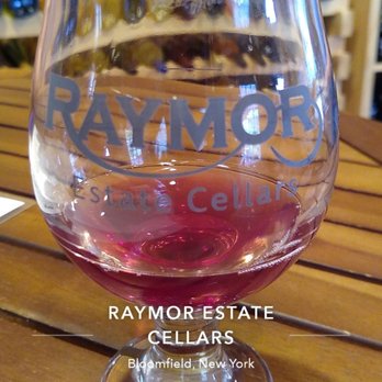 Raymor Estate Cellars - a glass of wine - Wineries Near Me - East  Bloomfield, New York
