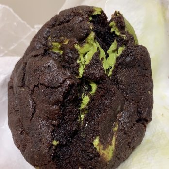Spot Dessert Bar - Matcha Lava Cookie - Desserts Near Me - Flushing, New York Spot Dessert Bar - Matcha Lava Cookie - Desserts Near Me - Flushing, New York