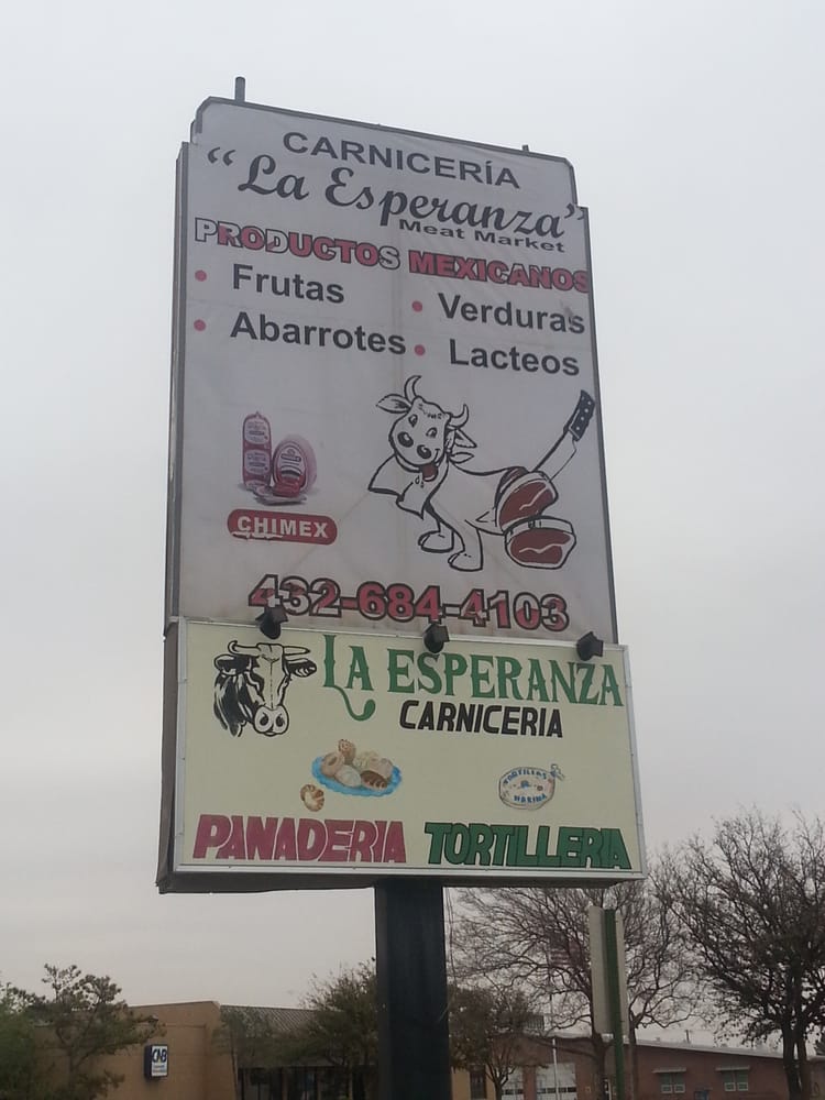 LA ESPERANZA MEAT MARKET Updated August 2024 808 S Terrell St