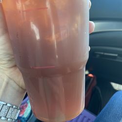 Dunkin' - Iced tea. Normally it's clear, not cloudy.