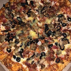 Domino’s Pizza - Drizzled with garlic sauce