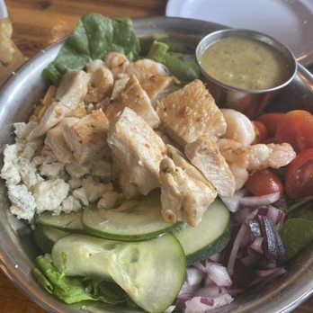Treylor Park - Cobb salad with chicken and shrimp - Diners Near Me - Savannah, Georgia Treylor Park - Cobb salad with chicken and shrimp - Diners Near Me - Savannah, Georgia
