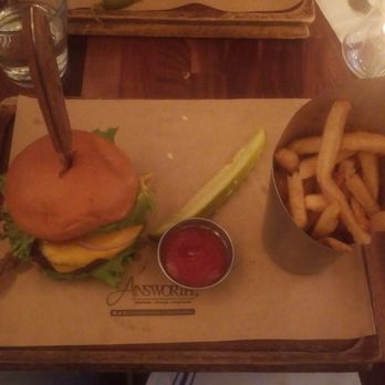 The Ainsworth - Classic Bacon Cheese Burger with Fries - Sports Bars Near Me - Hoboken, New Jersey The Ainsworth - Classic Bacon Cheese Burger with Fries - Sports Bars Near Me - Hoboken, New Jersey