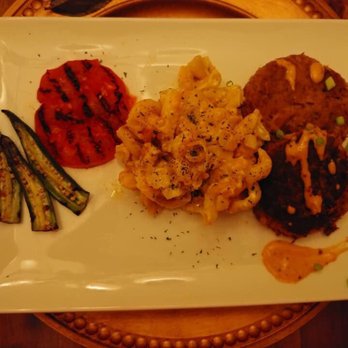 N'awlins Edibles - Grilled okra and tomatoes with truffles macaroni and cheese and creole style crab cakes with a smooth remoulade. - Personal Chefs Near Me